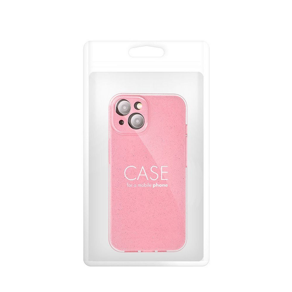 Indexkép: Clear Case 2mm Blink iPhone 16E (SE 4 2025) / 17E tok, rózsaszín