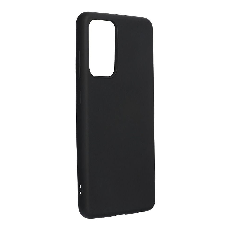 Indexkép: Silicone Case Samsung A52 5G / A52 LTE (4G) / A52S tok, fekete