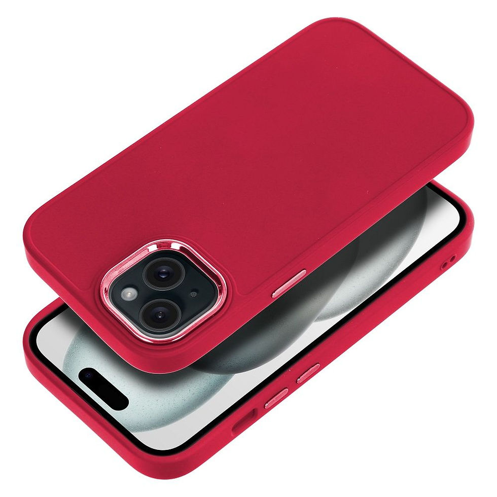 Indexkép: Frame Case iPhone 15 tok, magenta