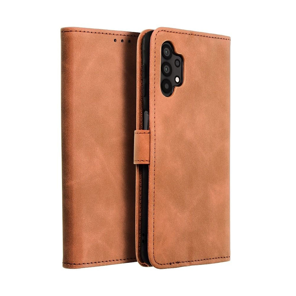 Indexkép: Tender Book Case Samsung A32 LTE (4G) tok, barna