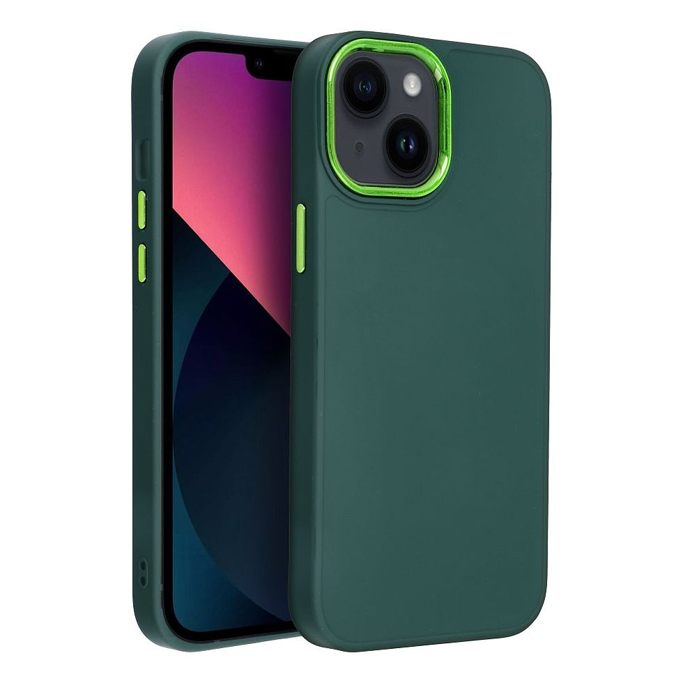 Indexkép: Frame Case iPhone 13 Mini tok, zöld