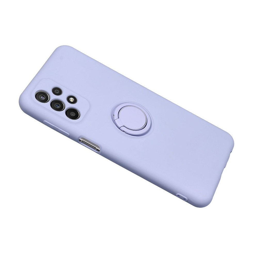 Indexkép: Silicone Ring Case Samsung A37 5G tok, ibolya
