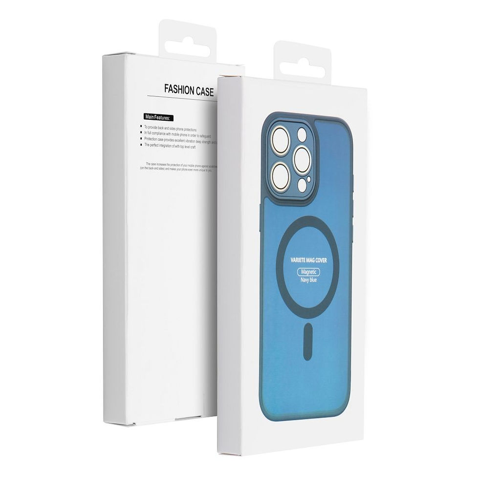 Indexkép: Variete Mag Cover Case iPhone 17 Pro Max MagSafe tok, sötétkék