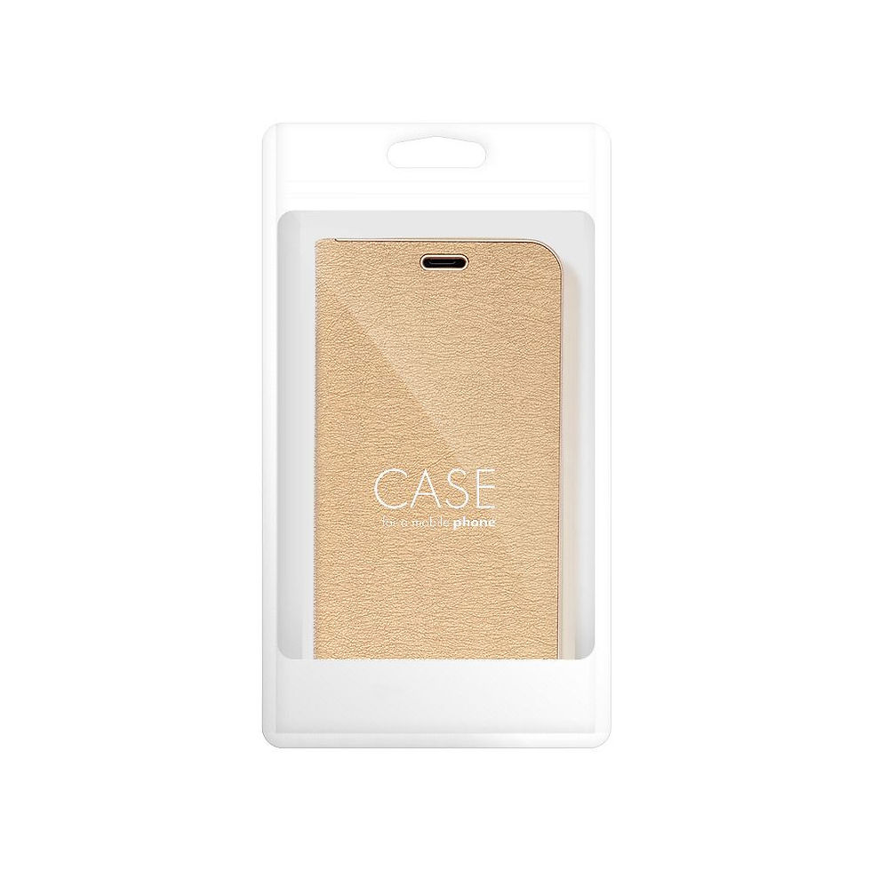 Indexkép: Luna Book Gold Case iPhone 17 Pro Max tok, arany