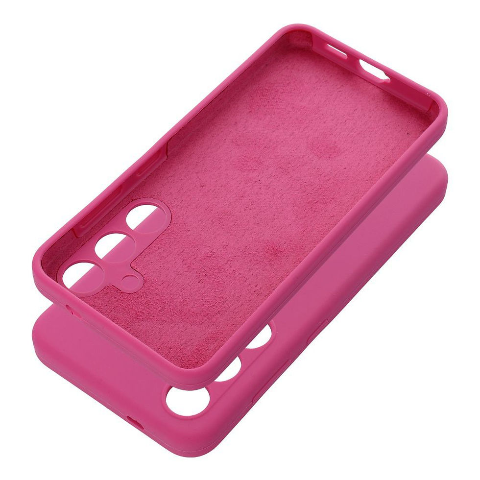 Indexkép: Silicone 2mm Case Xiaomi Redmi Note 14 Pro tok, rózsaszín
