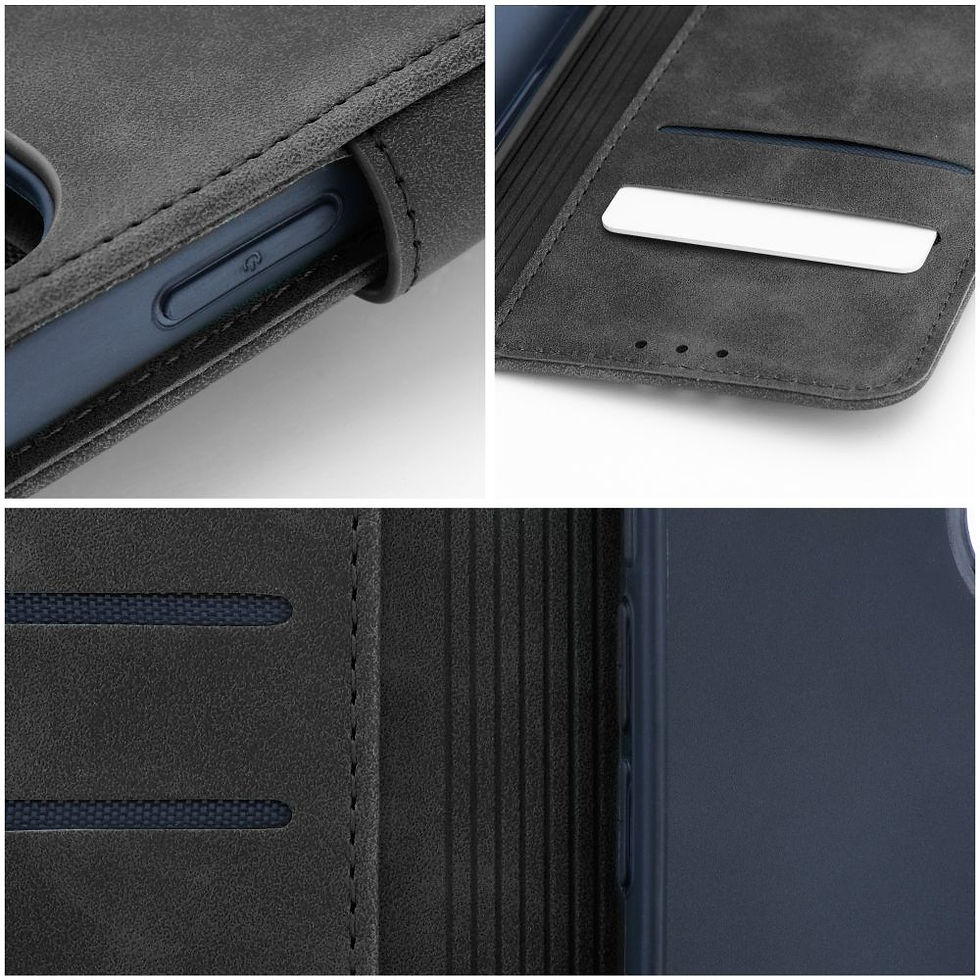 Indexkép: Tender Book Case iPhone 11 tok, fekete