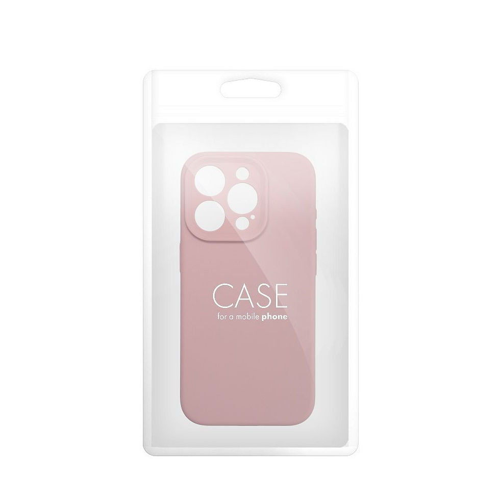 Indexkép: Silicone 2mm Case iPhone 17 Pro MagSafe tok, rózsaszín