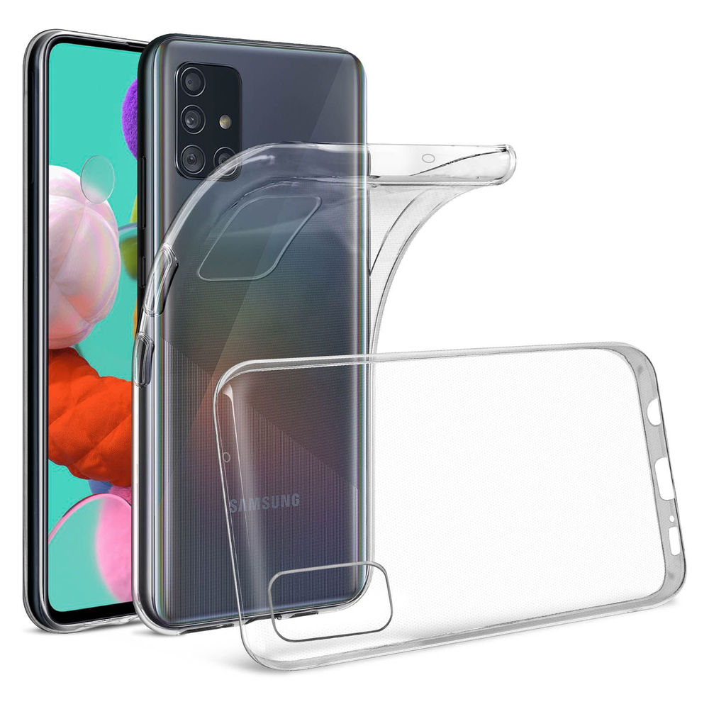 Clear Case 2mm Box Samsung A51 tok, átlátszó