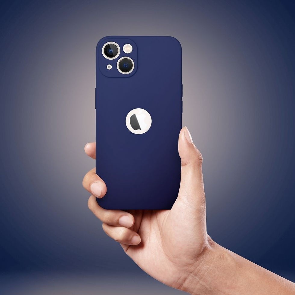 Indexkép: Soft Case iPhone 17 Pro Max tok, sötétkék