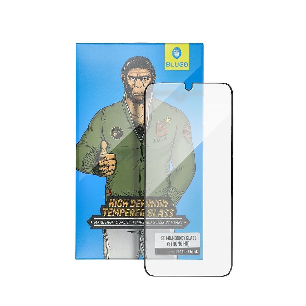 Indexkép: 5D Mr. Monkey Glass - Apple iPhone X/XS/11 Pro fekete (Anti-Static Strong HD)