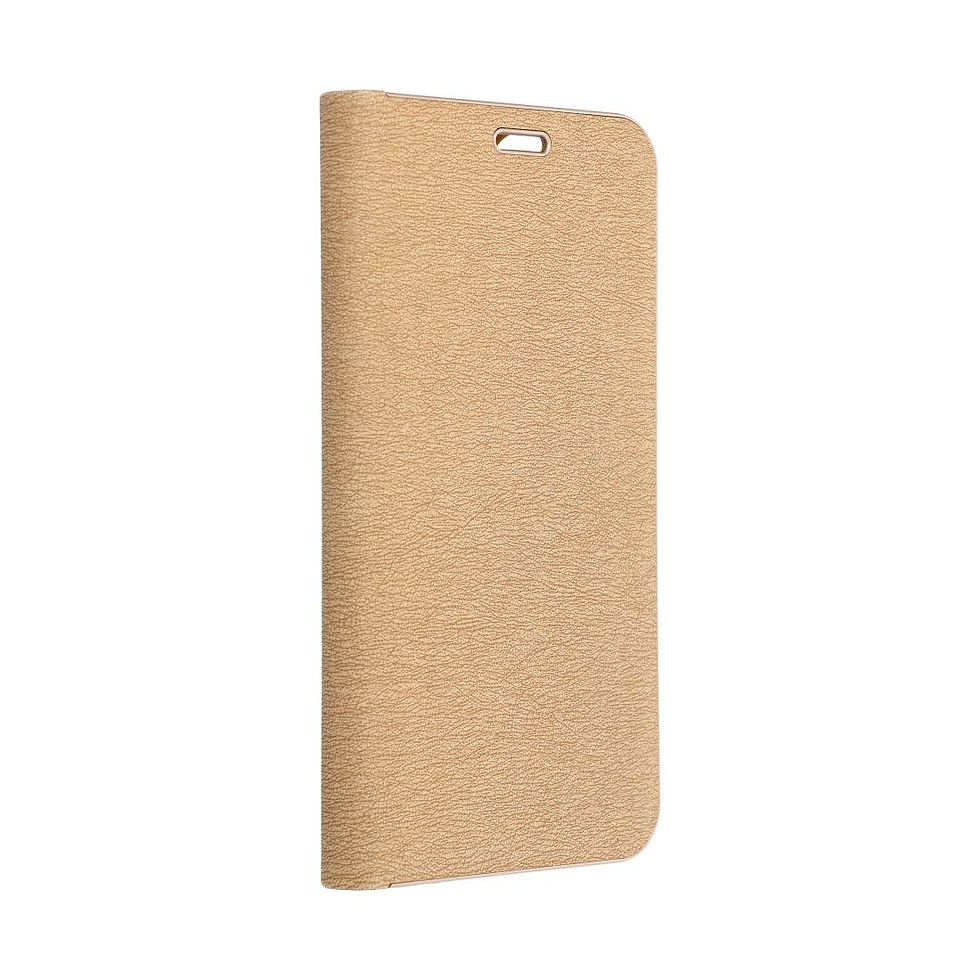 Indexkép: Luna Book Gold Case iPhone 16E (SE 4 2025) tok, arany