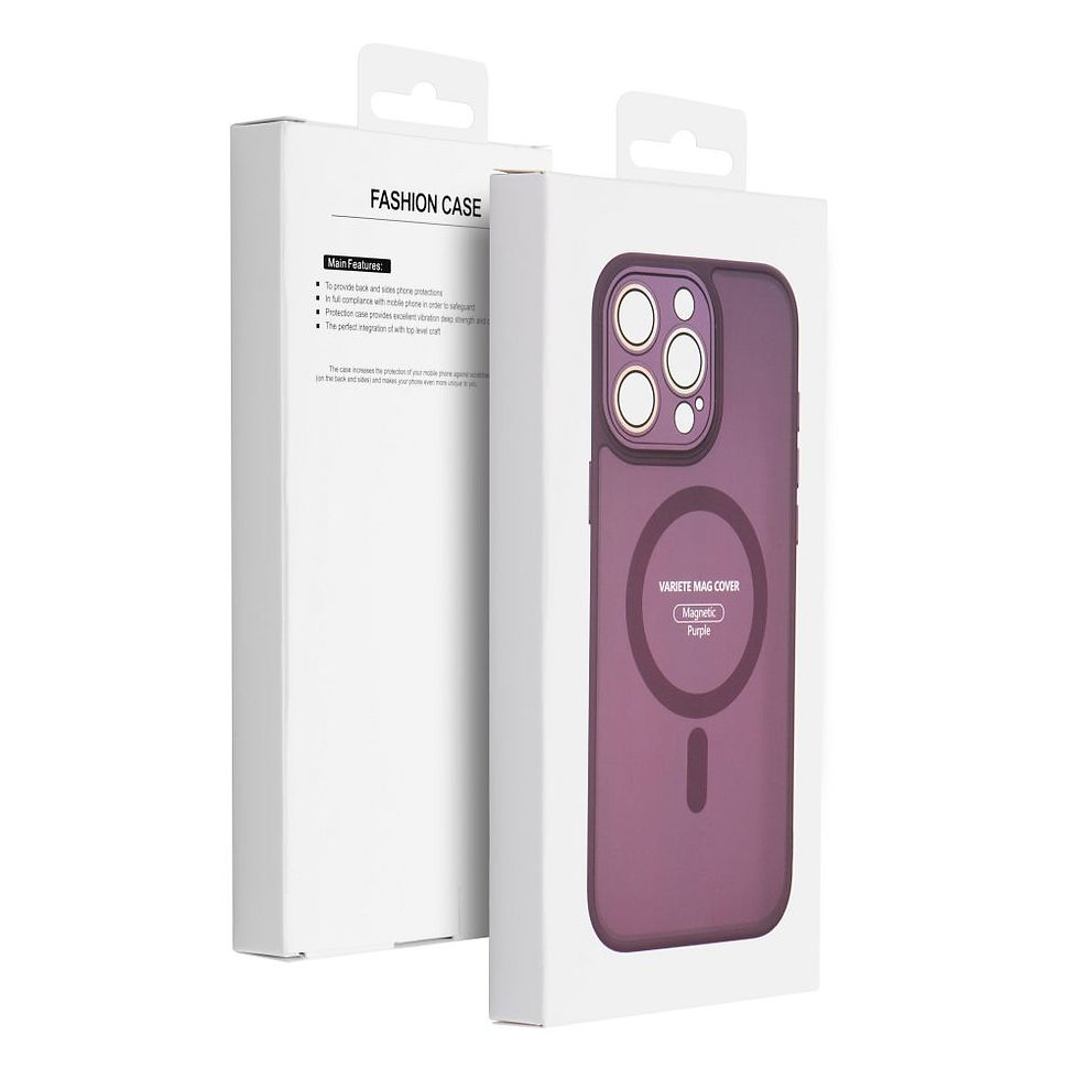 Indexkép: Variete Mag Cover Case iPhone 17 Pro Max MagSafe tok, lila