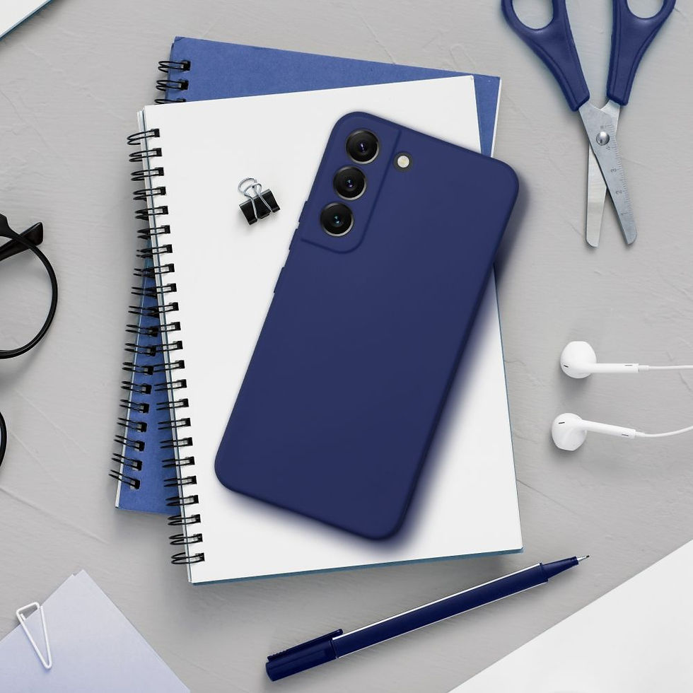 Indexkép: Soft Case Samsung A57 5G tok, sötétkék