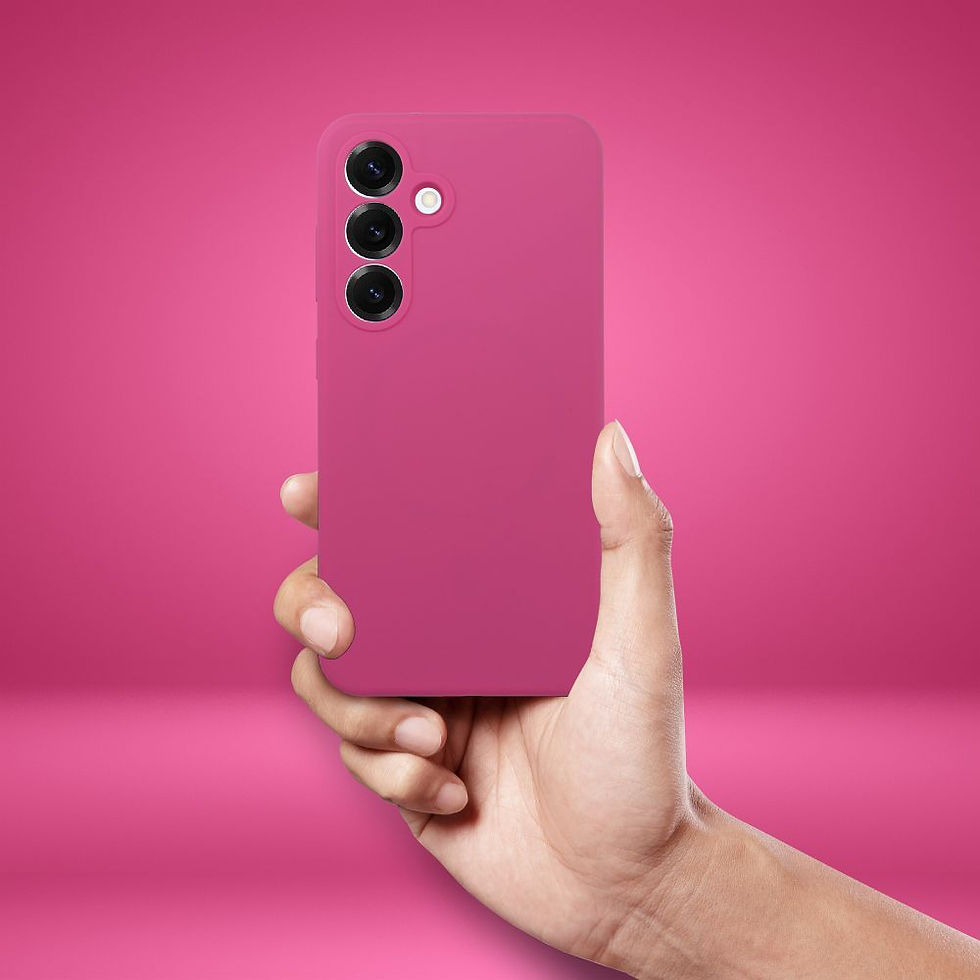 Indexkép: Silicone 2mm Case Samsung A57 5G tok, rózsaszín