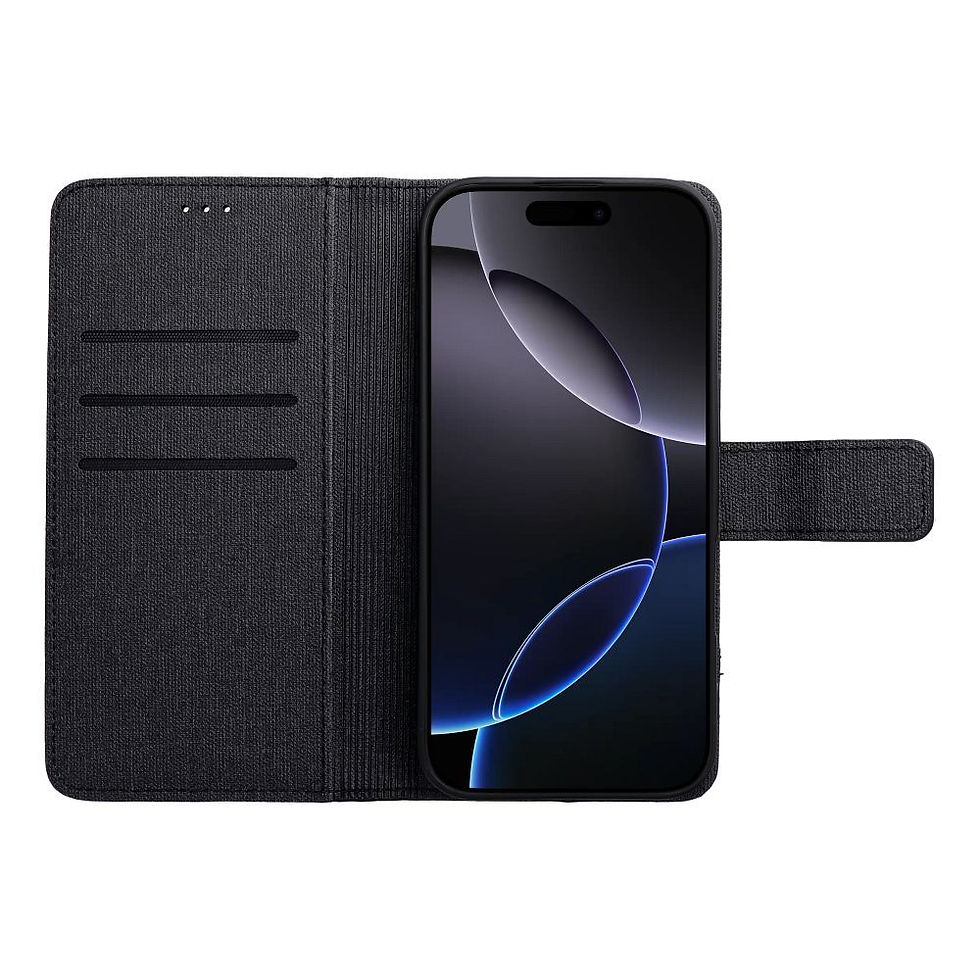 Indexkép: Gomma Book Case iPhone 11 tok, fekete