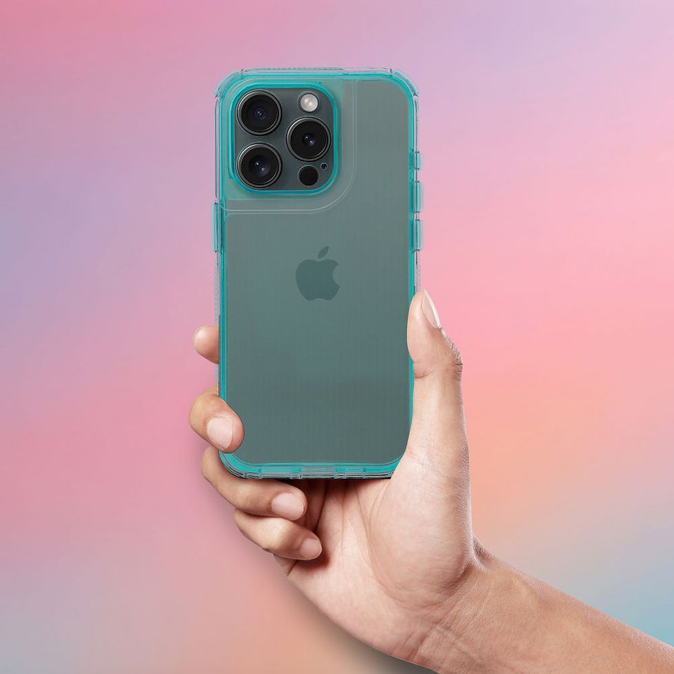 Indexkép: Matrix clear Case iPhone 15 Pro tok, menta