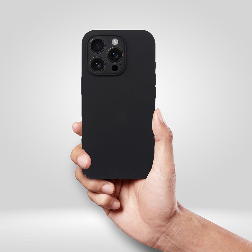 Indexkép: Silicone 2mm Case iPhone 16 Pro MagSafe tok, fekete
