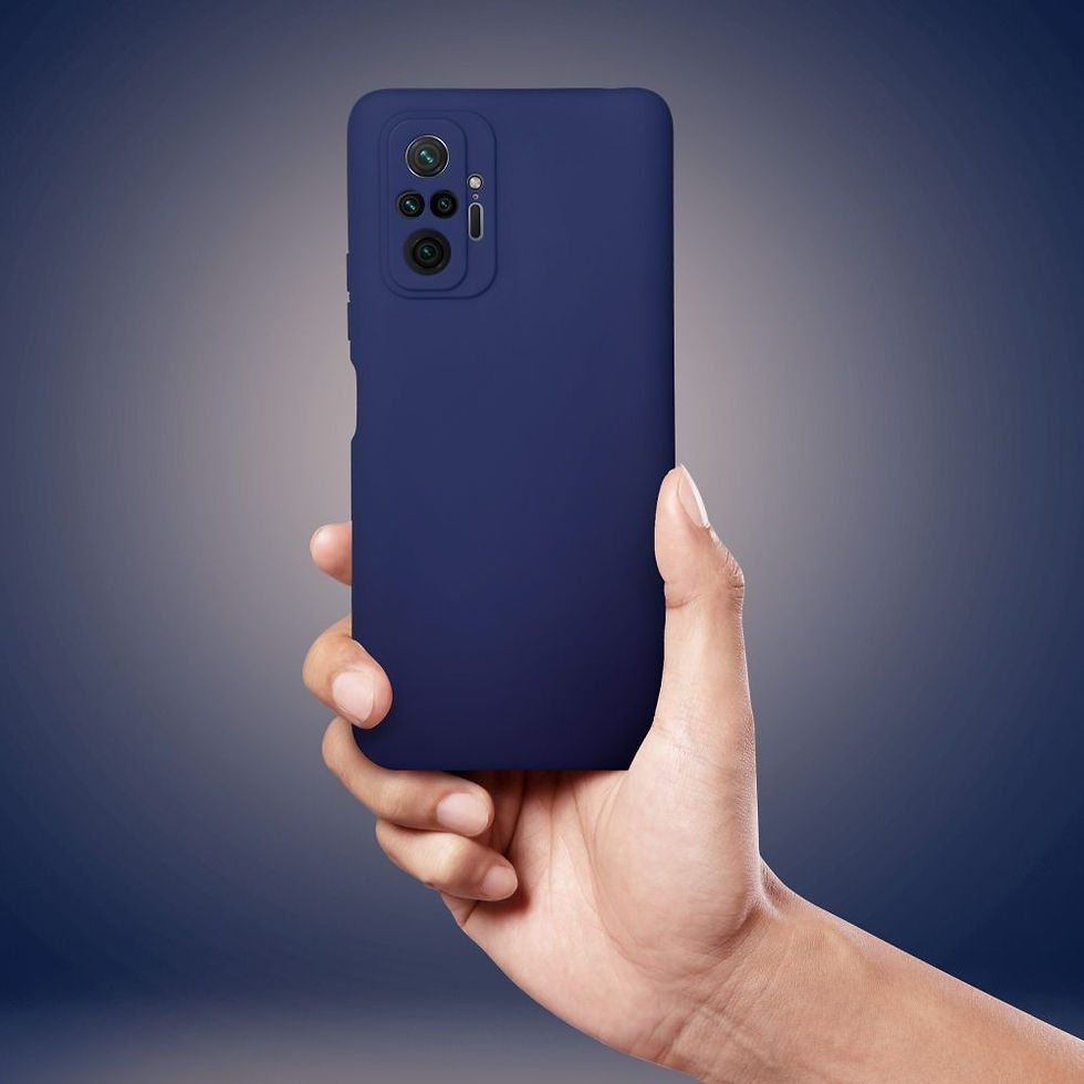 Indexkép: Soft Case Xiaomi Redmi Note 15 Pro Plus tok, sötétkék