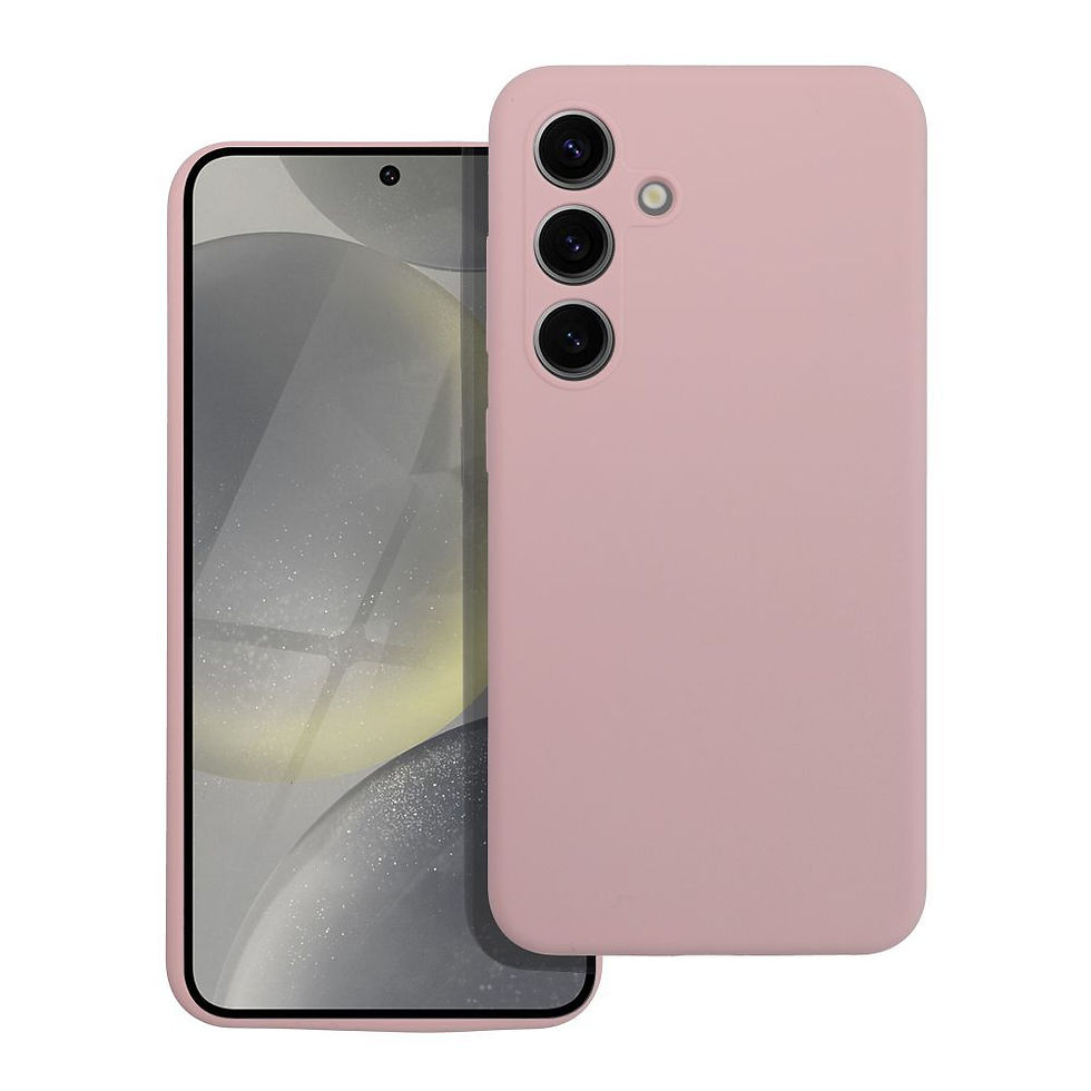 Indexkép: Silicone 2mm Case Samsung A06 5G tok, rózsaszín