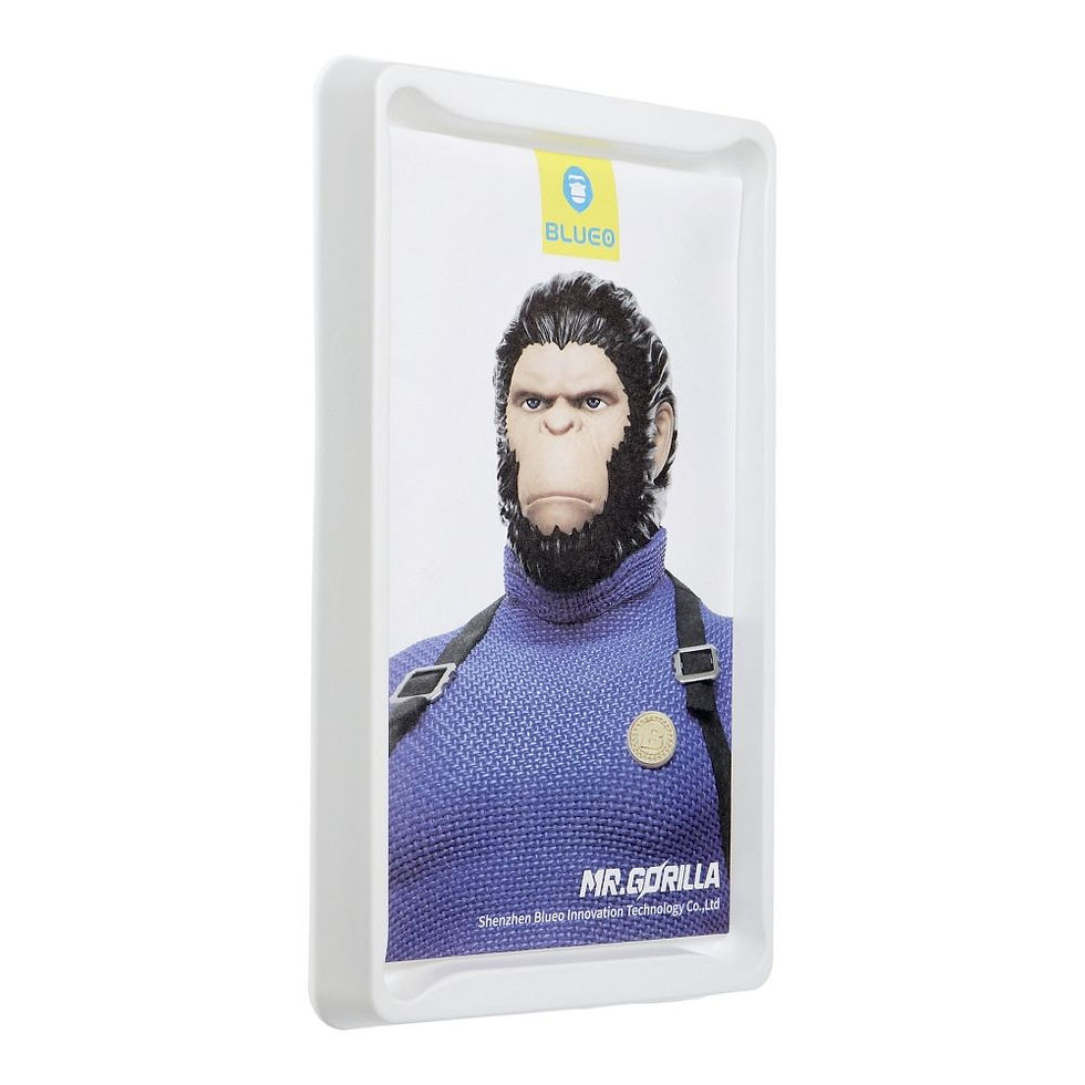 Indexkép: 5D Mr. Monkey Glass - Samsung Galaxy S25 Edge fekete (Anti-Static Strong HD)