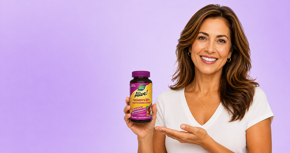 Alive!® Women's 50+ Gummy Multivitamin