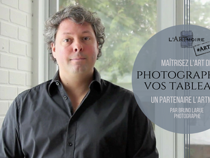 |Partenaire| Maîtrisez l'art de photographier vos tableaux!