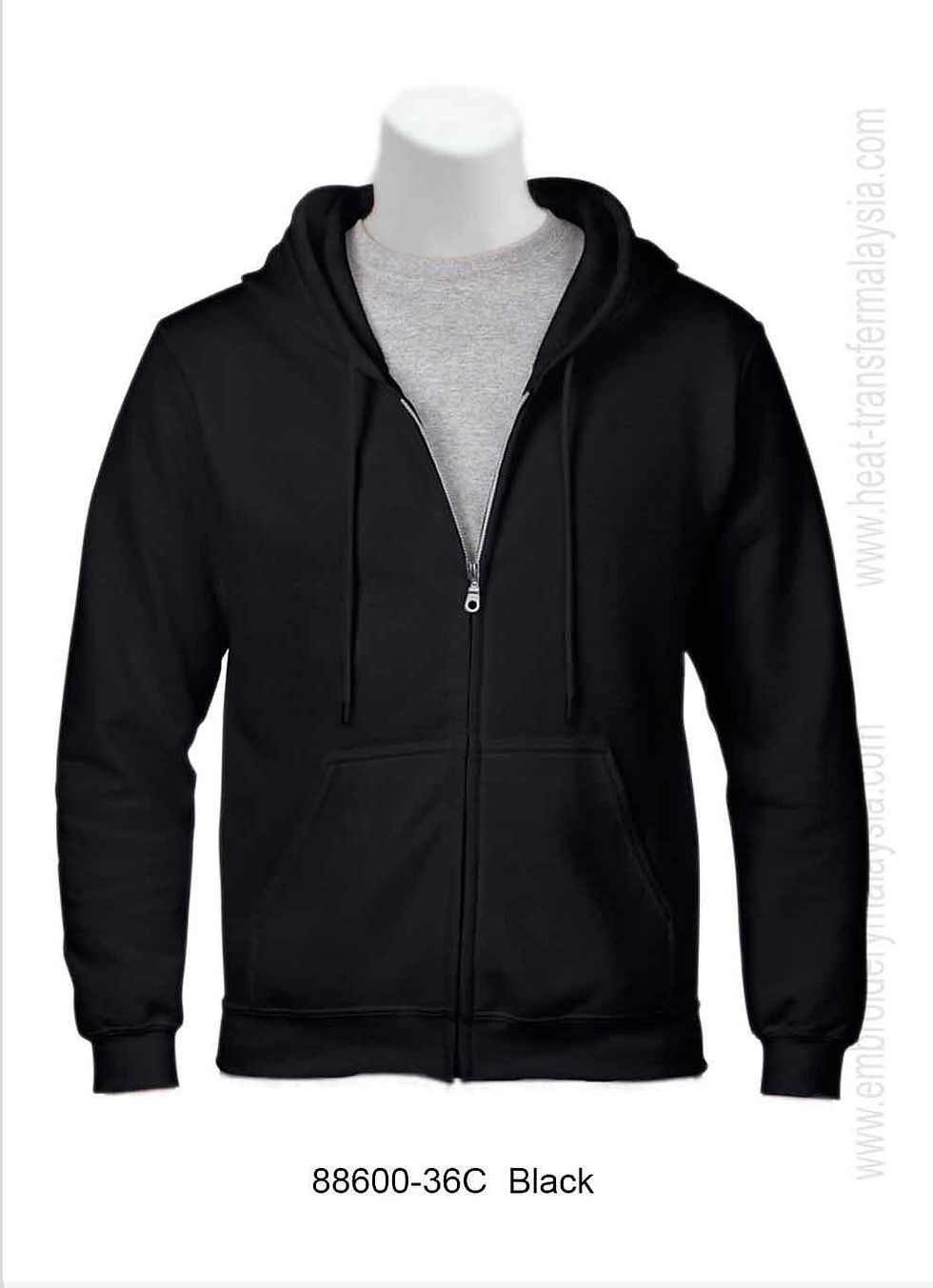 Thumbnail: JACKET | Hooded Sweatshirt | GILDAN | 88600 Series (Unisex)