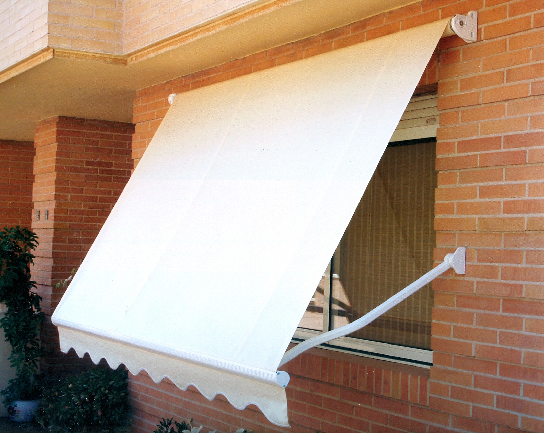 Toldo punto recto