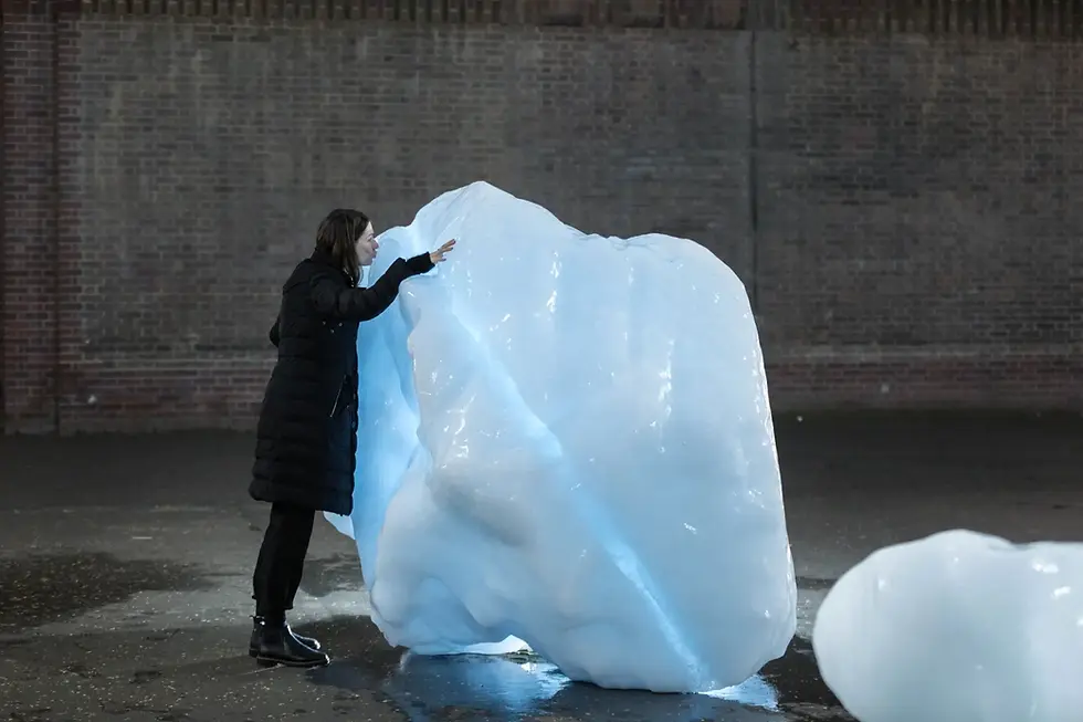 Ice Watch (2014), Olafur Eliasson, Bankside outside Tate Modern, London, 2018 © Photo: Justin Sutcliffe