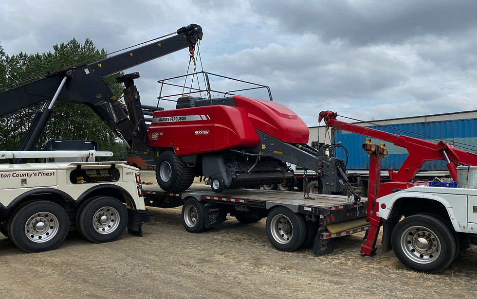 Loading and unloading of equipment