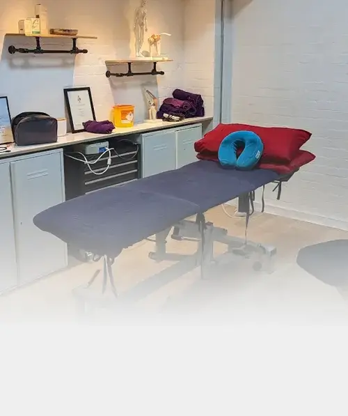 Physiotherapy treatment room at The Storm Clinic in Bristol