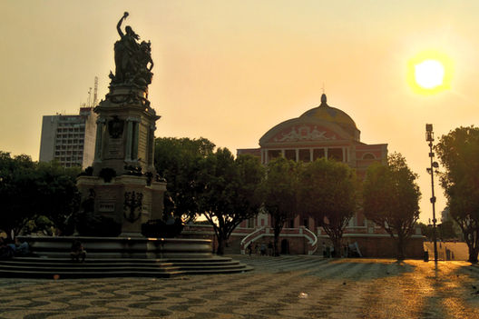 Manaus Downtown and Opera House