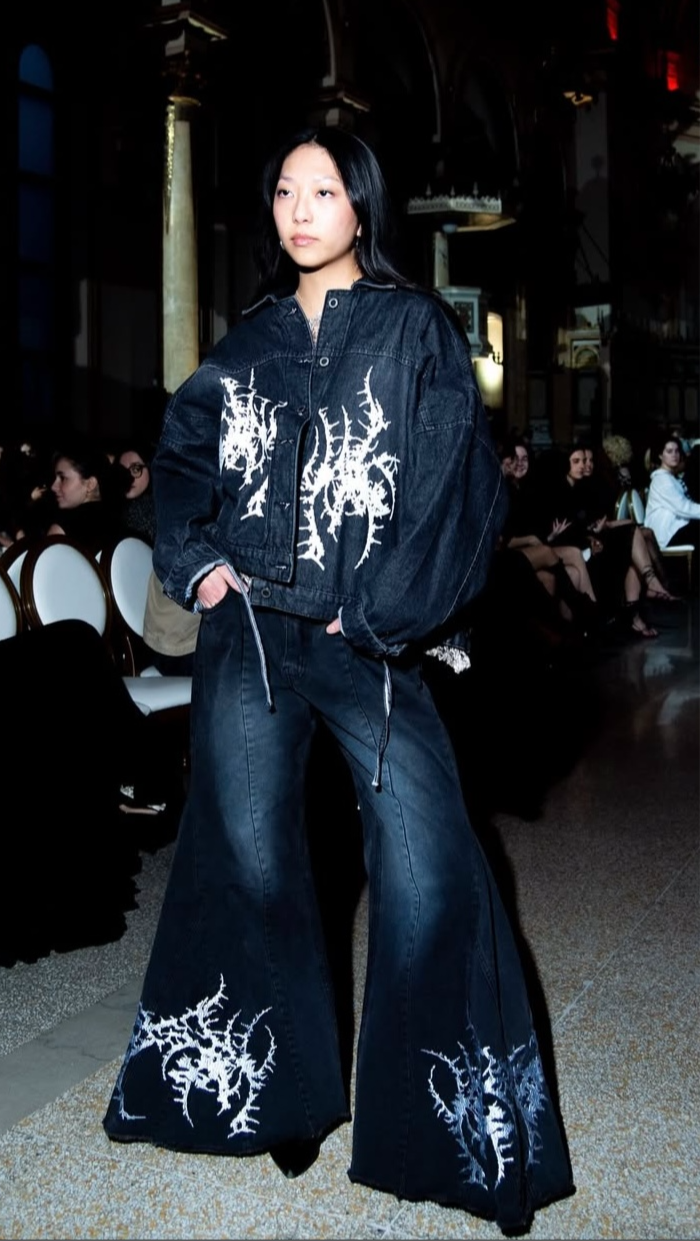 RÊVERIE ACID WASH PANTS