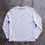 Thumbnail: Ton-Up Clothing Cafe Racer Men's Long Sleeve Vintage White Waffle Top Back Design