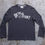 Thumbnail: Ton-Up Clothing Cafe Racer Men's Long Sleeve Black Waffle Top Front Design