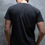 Thumbnail: Red Torpedo Speed Skull Men's Anthracite Tee Plain Back