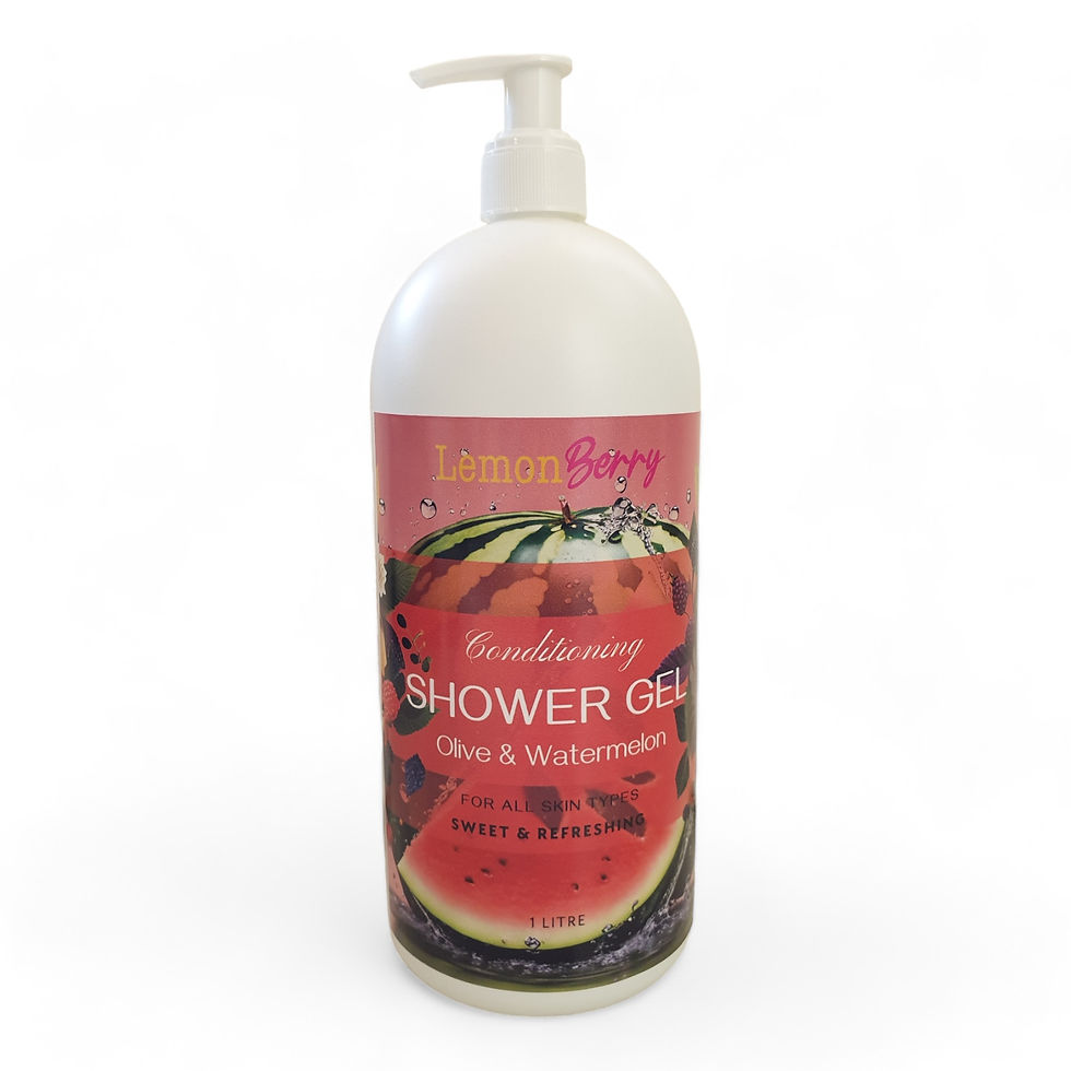 Thumbnail: Shower Gel - Body Wash 1 Litre Pump Bottle front view