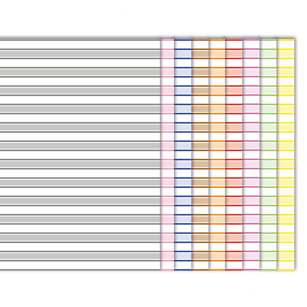 Base Plato Motivo Líneas / Varios Colores