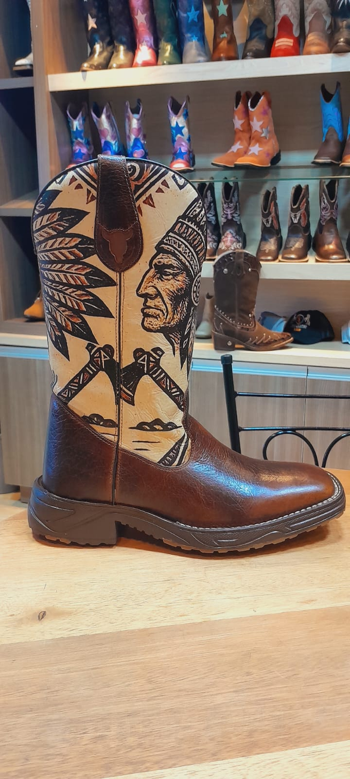 Miniatura: Bota Texana Masculina Sioux - Solado E.V.A