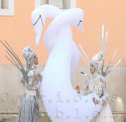 Curious Bubbles - Swan Gods