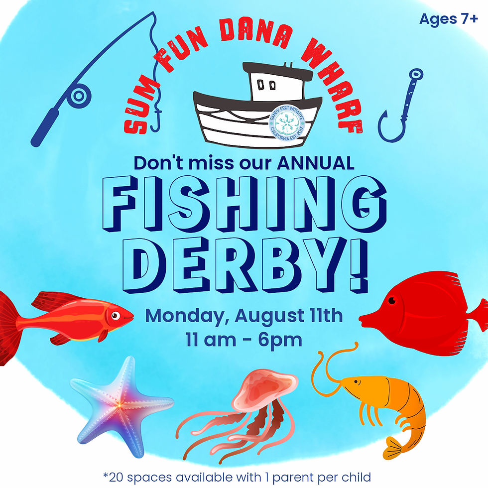 FISHING DERBY at Dana Wharf Sport Fishing on the Sum Fun