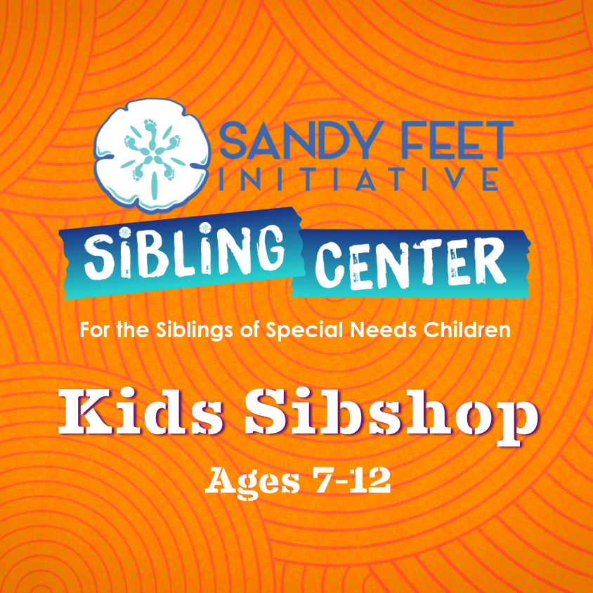 APRIL Sibling Center KIDS SibShop Wednesdays!