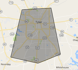 Letter Patch Tyler Delivery Area