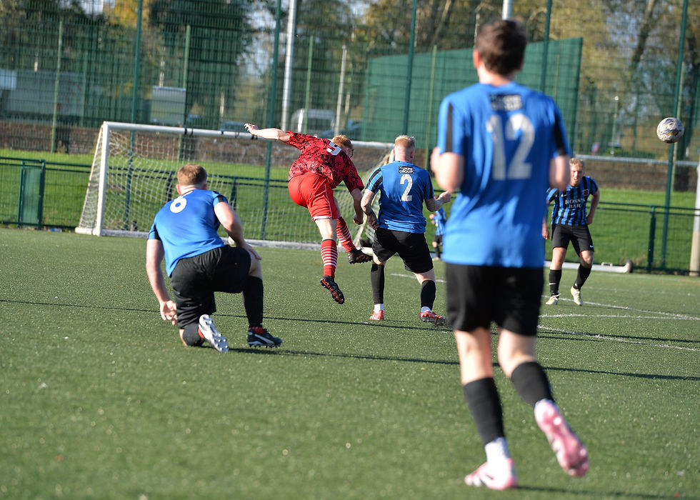 Connor Moore fires off target