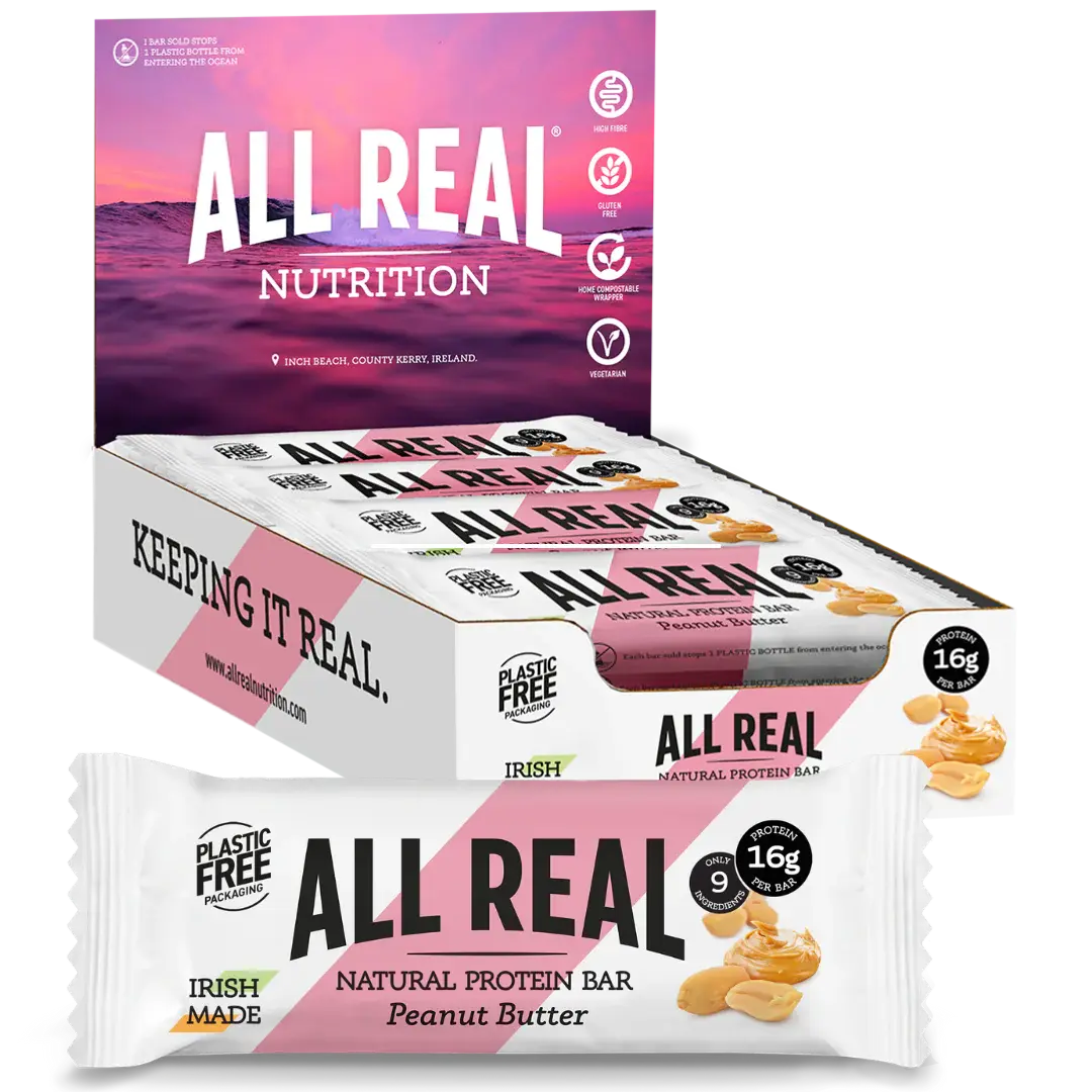 All Real Natural Protein Bar Peanut Butter ( 12 x 60g)