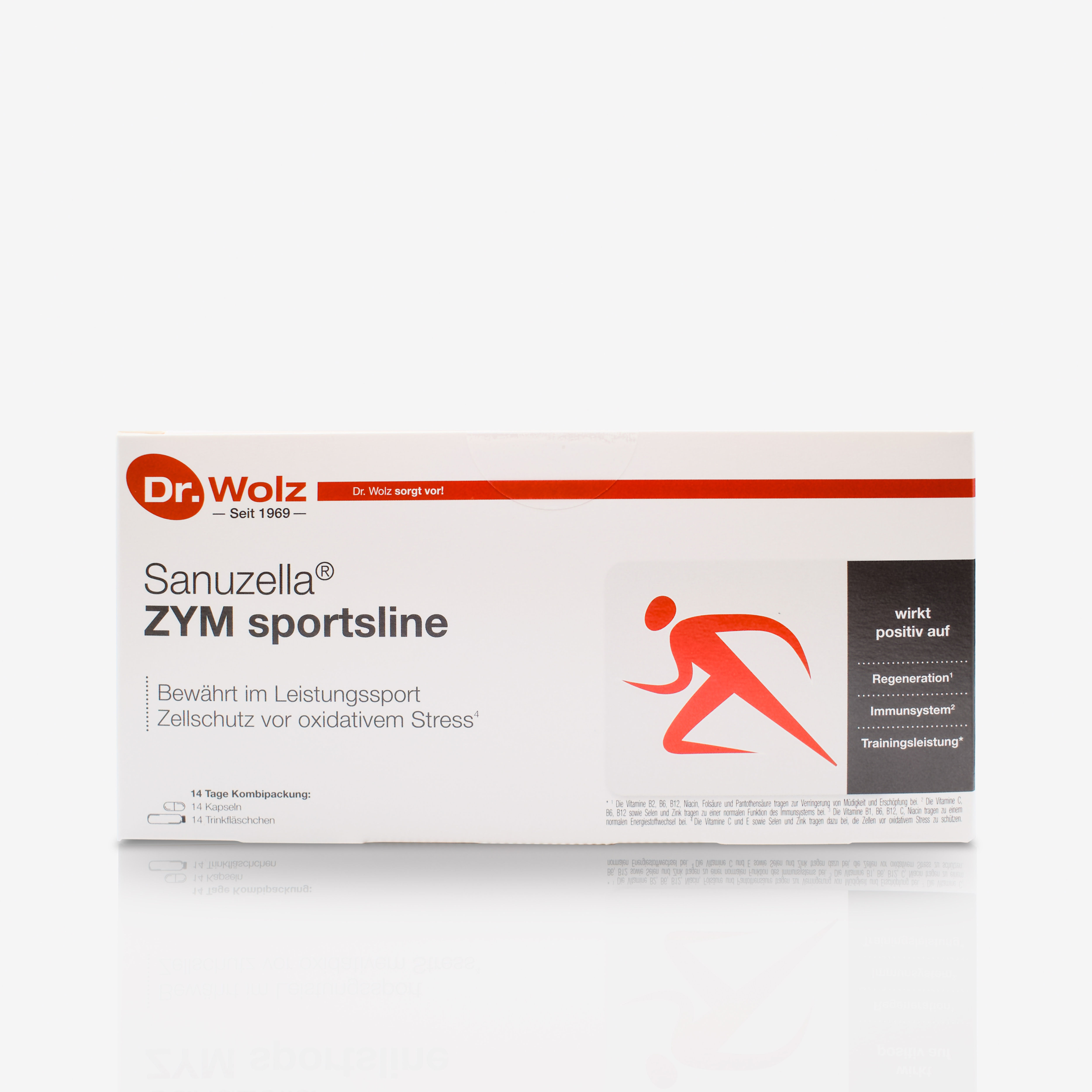 Sanuzella ZYM Sportsline 14 Vials & 14 Capsules