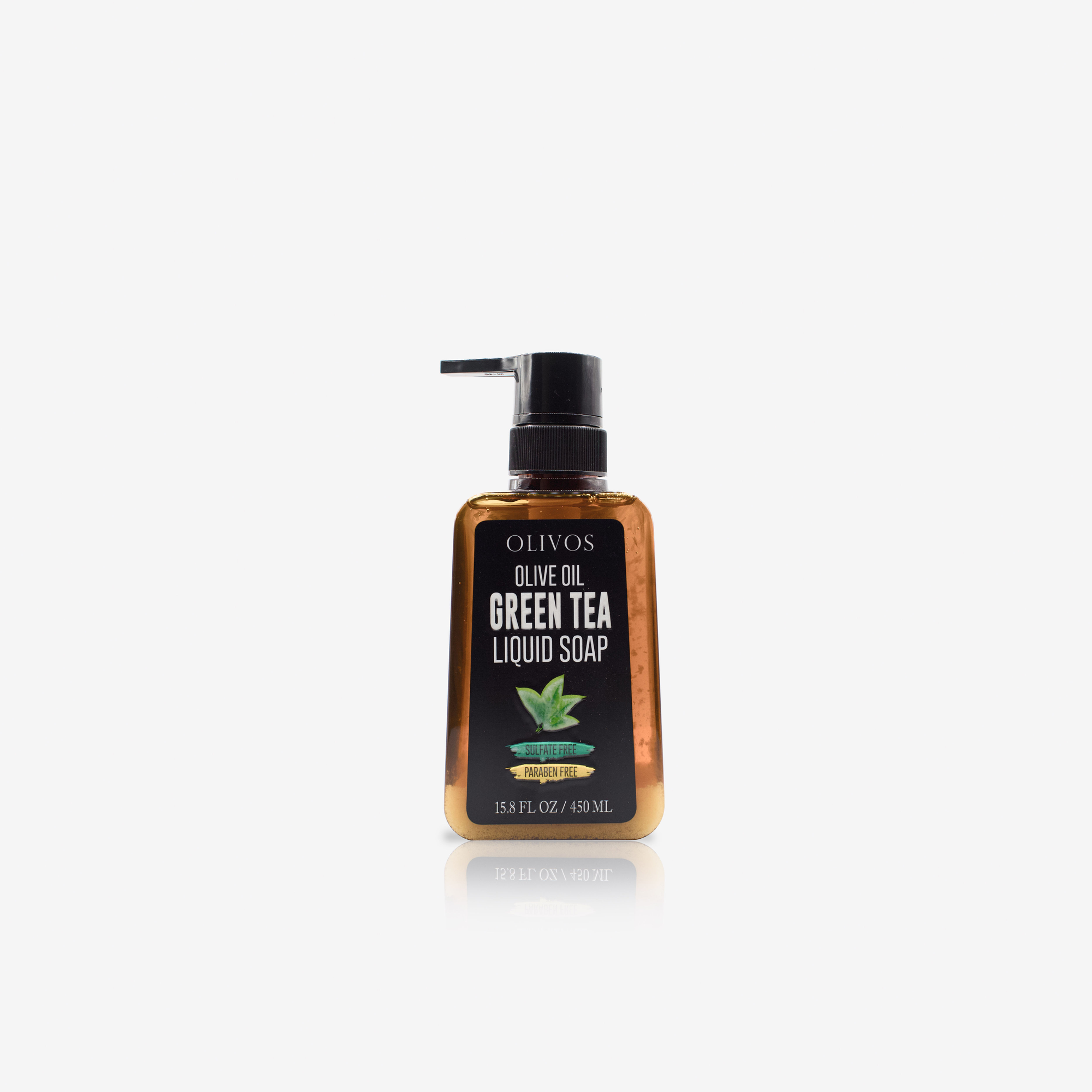 Olive Oil - Green Tea - Liquid Soap 450ml