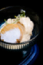 Gelato de Café Bianco e Bolachinha de Mel