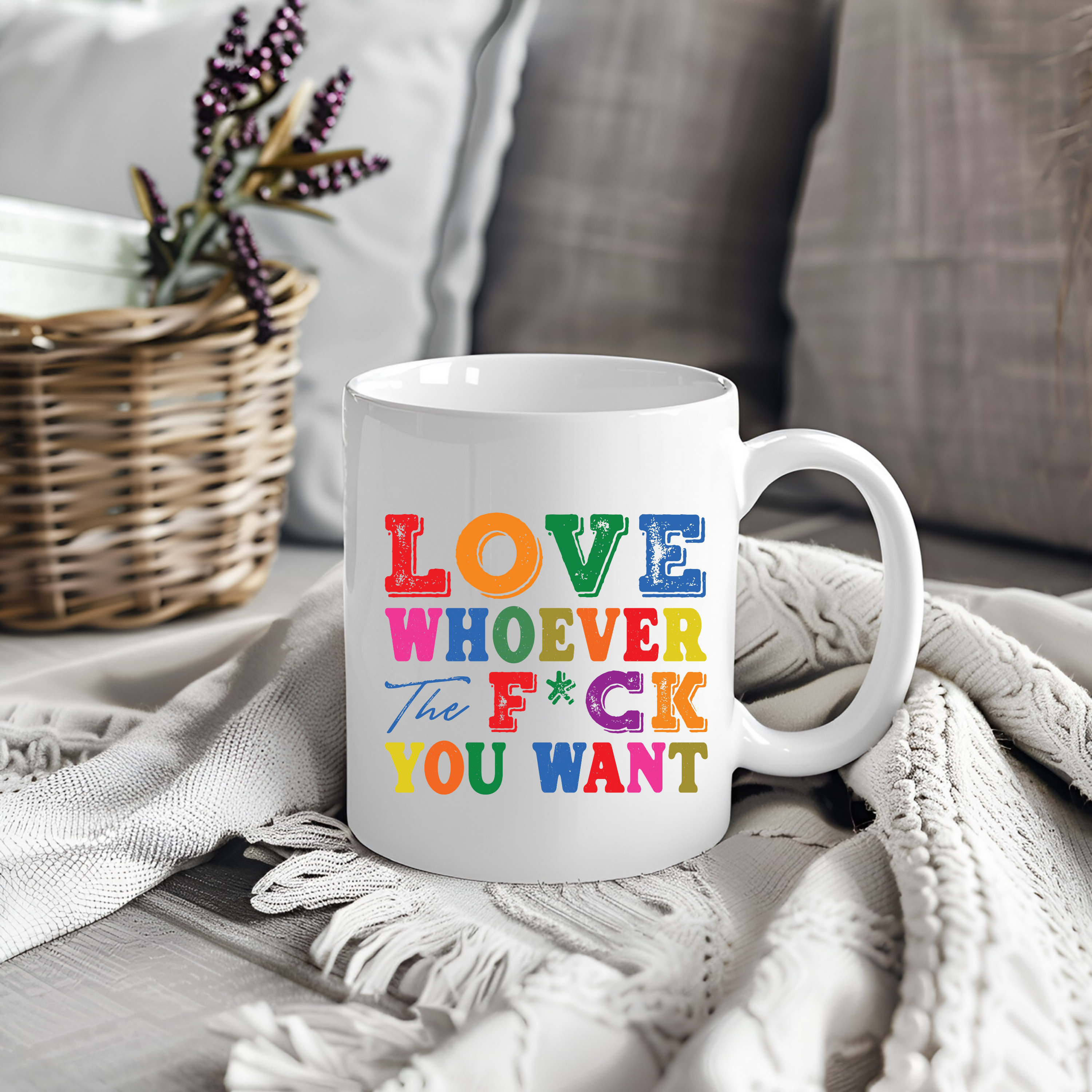 11oz Ceramic Mug F**k Whoever You Want