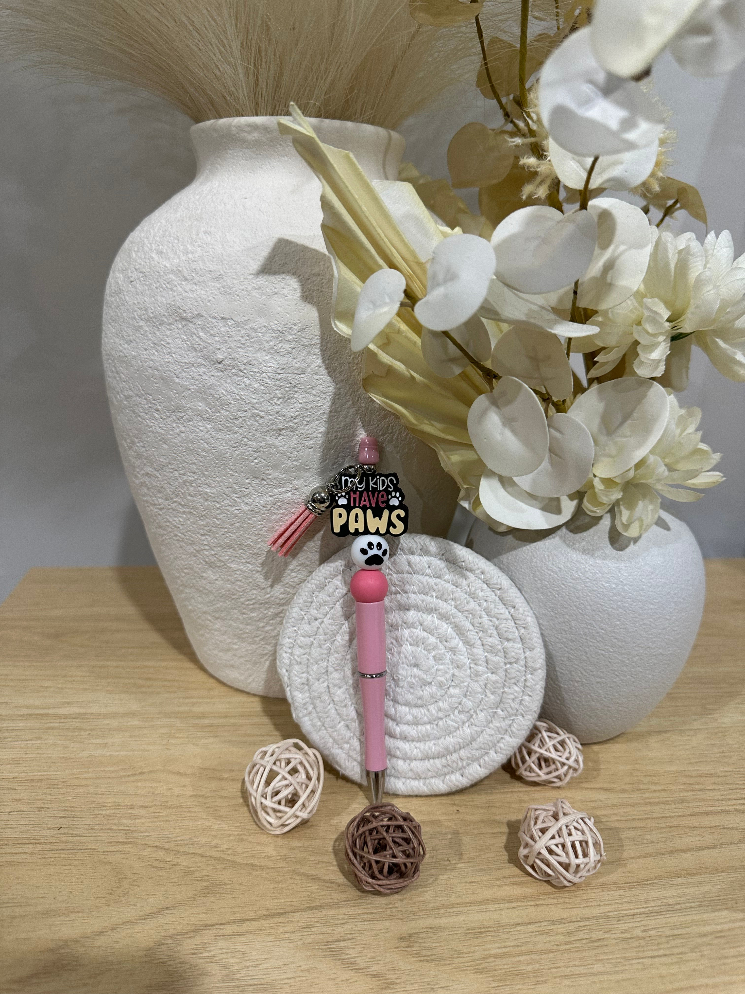 My Kids have paws beadable pen